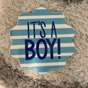 Happy Everything It’s A Boy Velcro sign